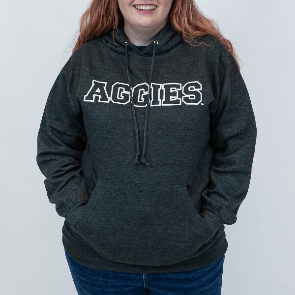 MV Sport, Aggies, Charcoal, Hoodie